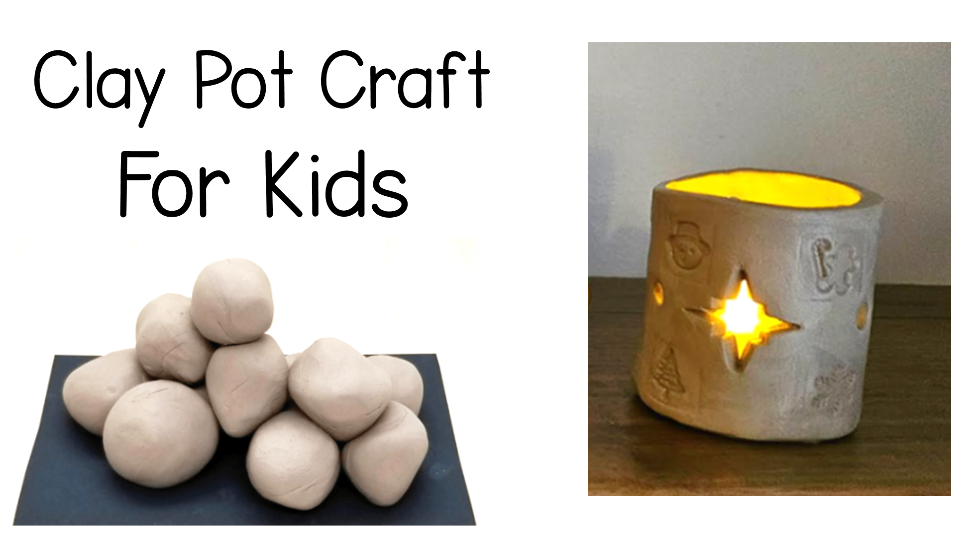 DIY Easy Clay Vase Craft for Kids