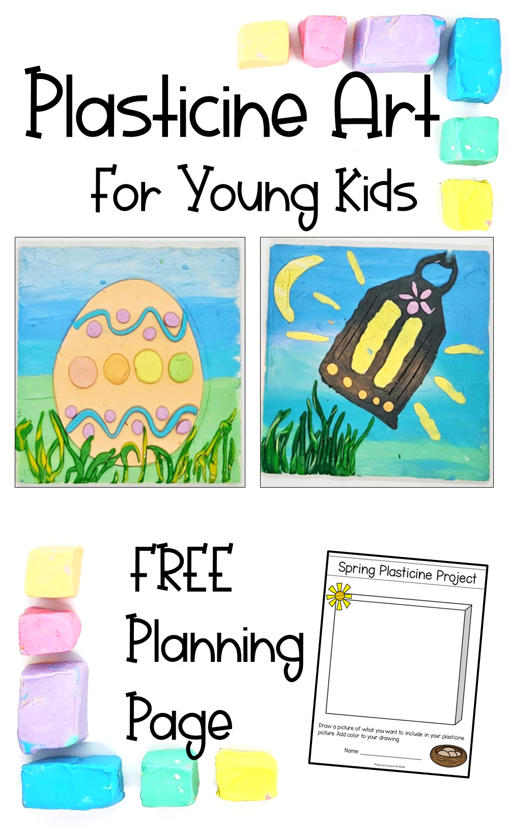Spring Craft for Kindergarten - Play Learn Inspire