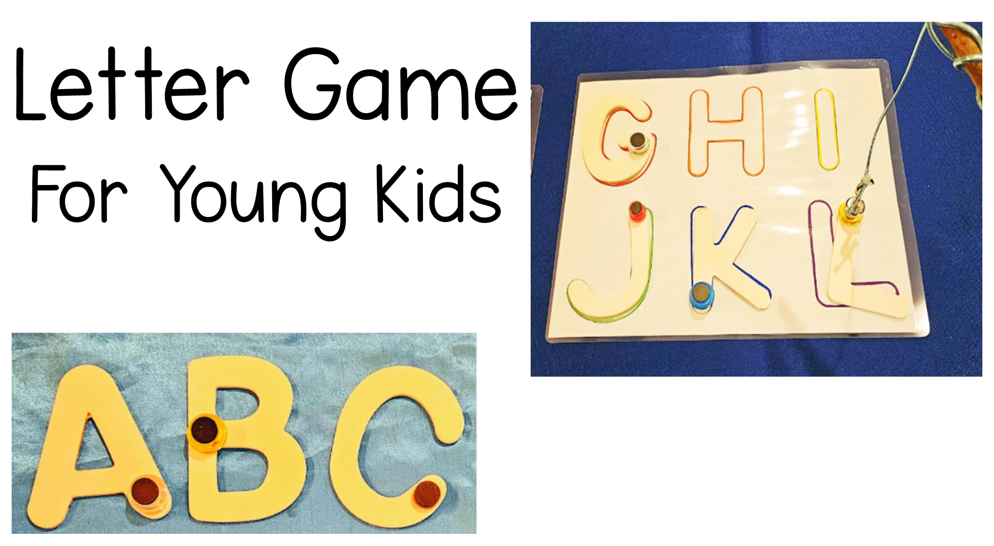 Easy Letter Game for Preschool and Kindergarten