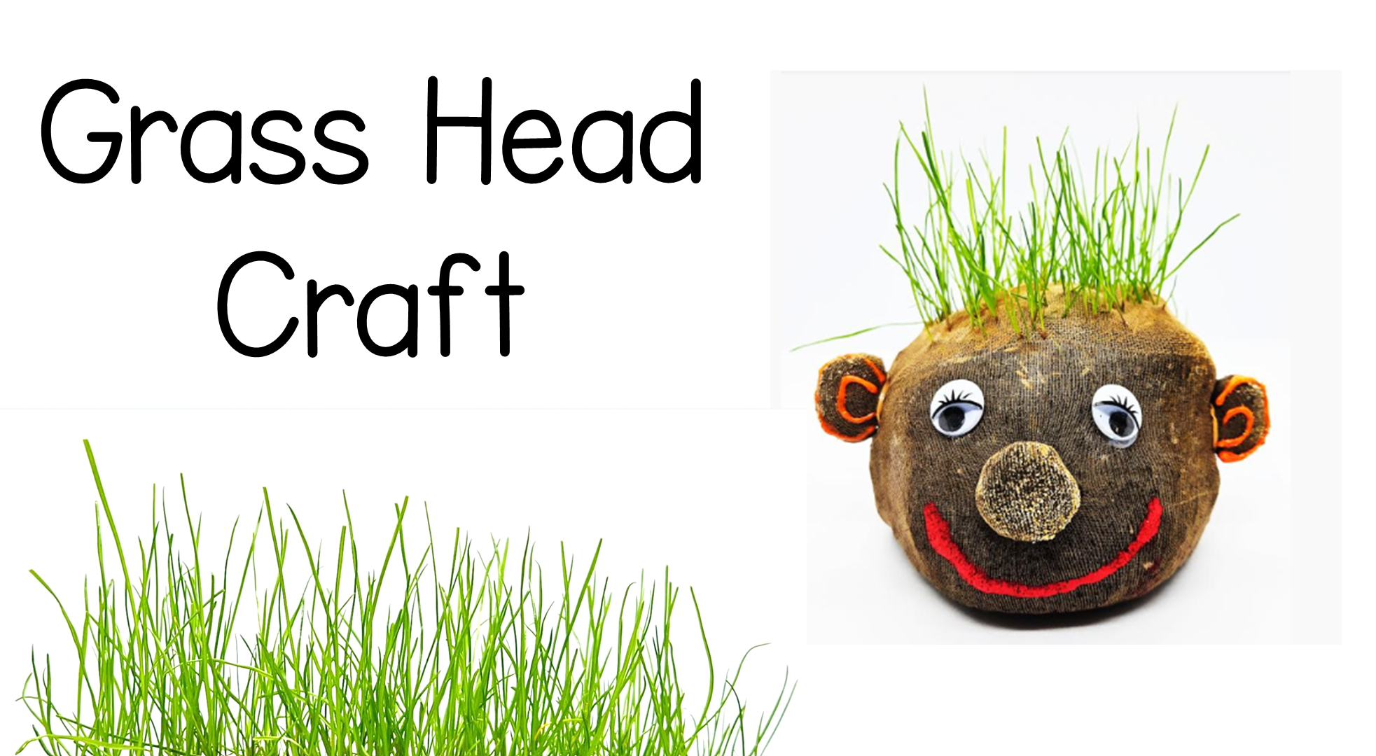 How to Make Grass Head Plants