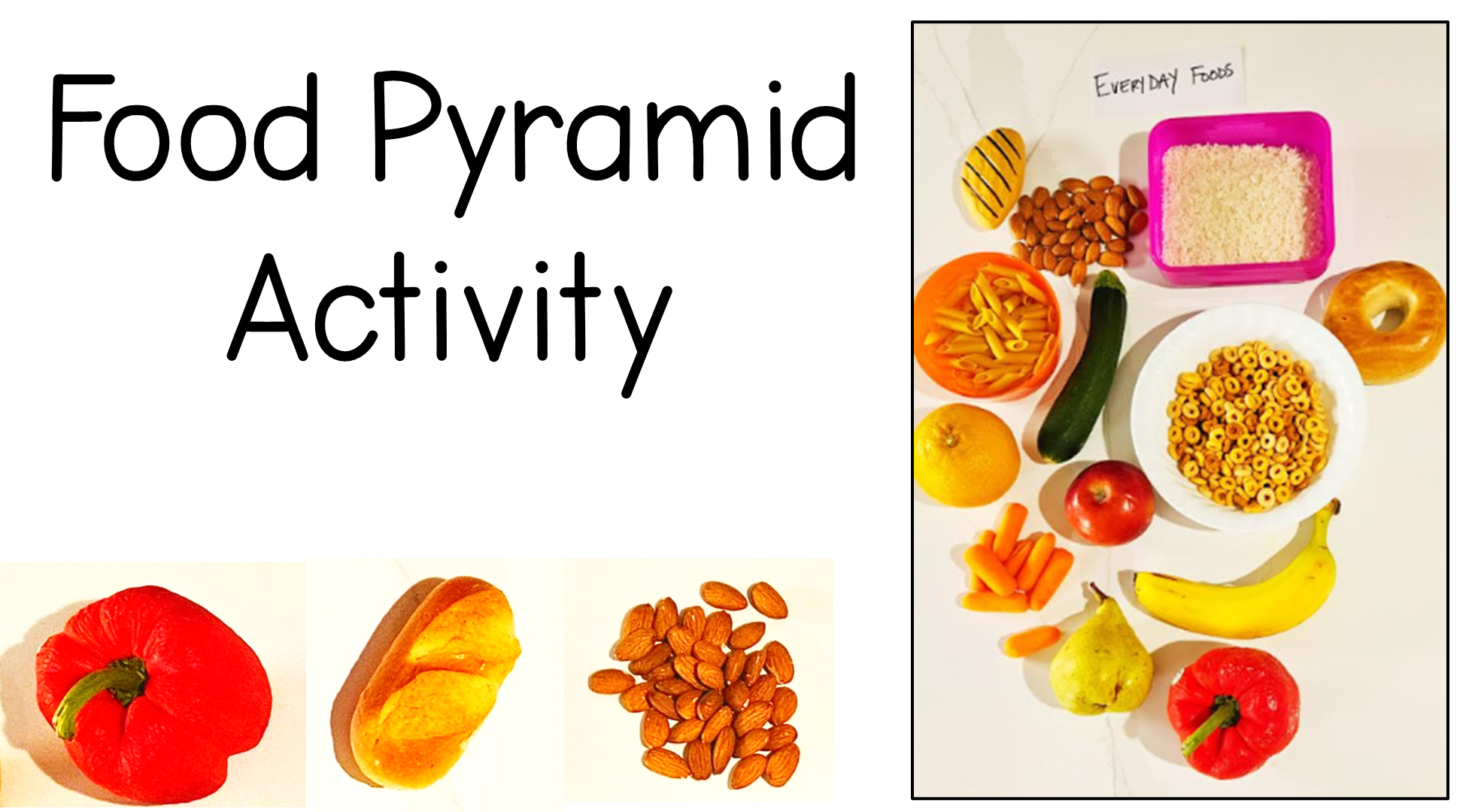Free Food Pyramid for Kids Worksheet