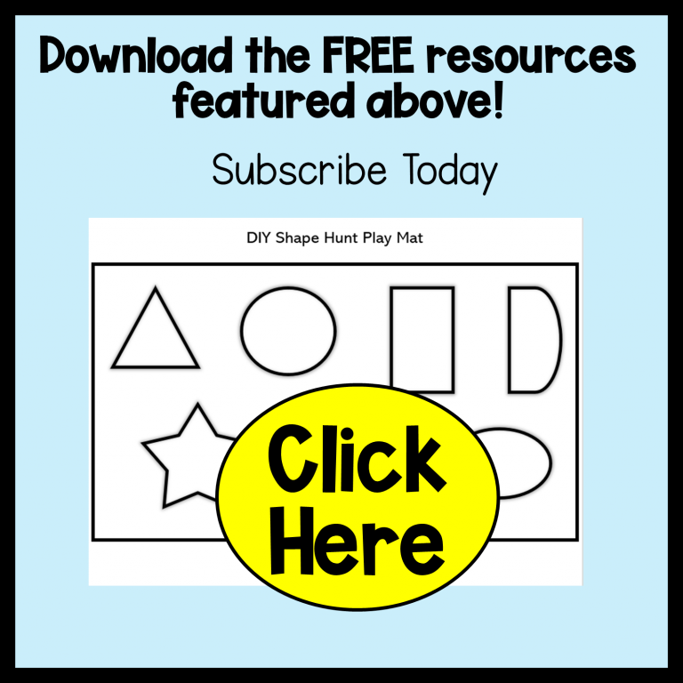 Shape Sorting Activity for Preschool - Play Learn Inspire