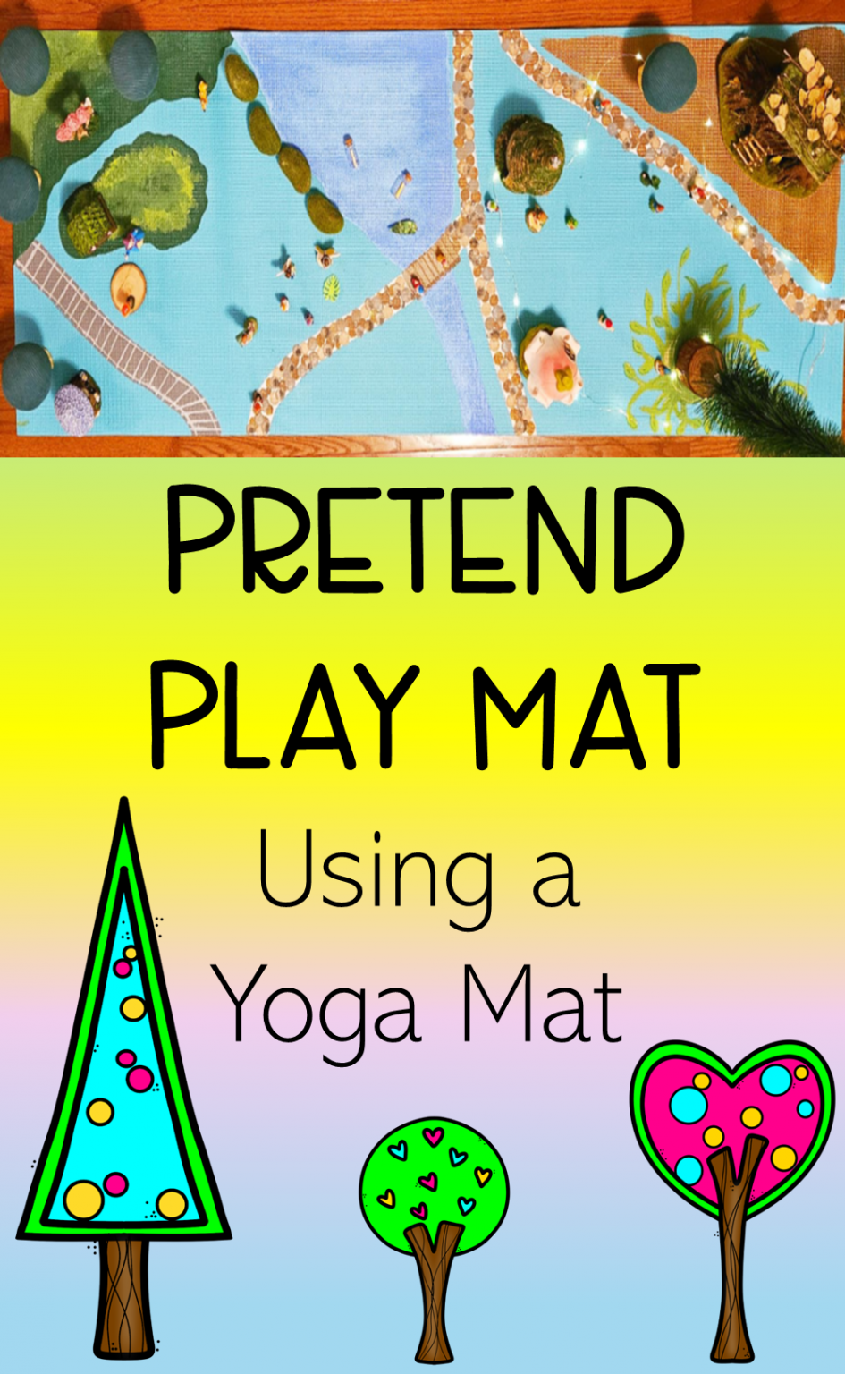 Fun Game Using Mat Make Your Own Pretend Play Mat - Play Learn Inspire