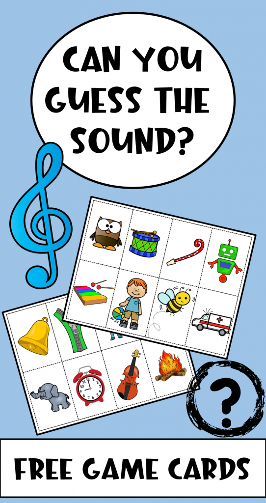 free preschool music activity shows a pinterest pin.