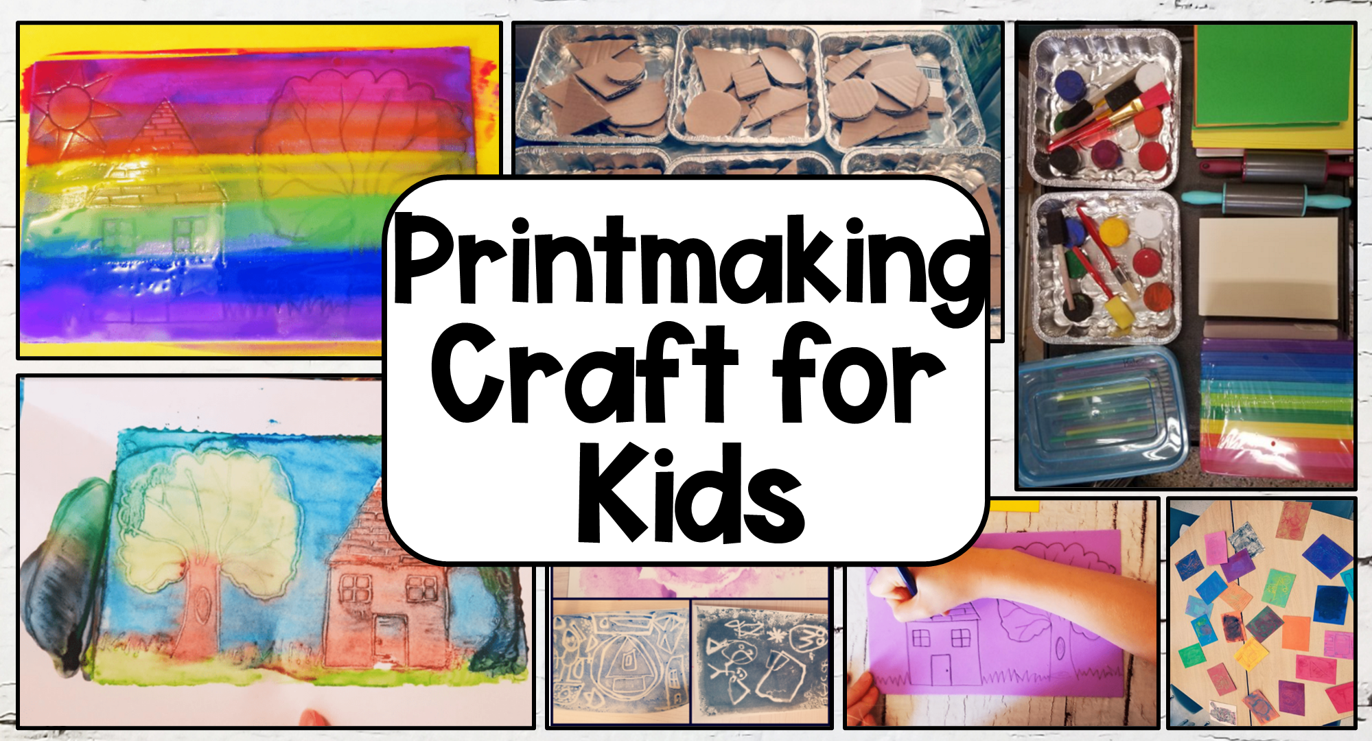 Easy Printing Craft for Kids