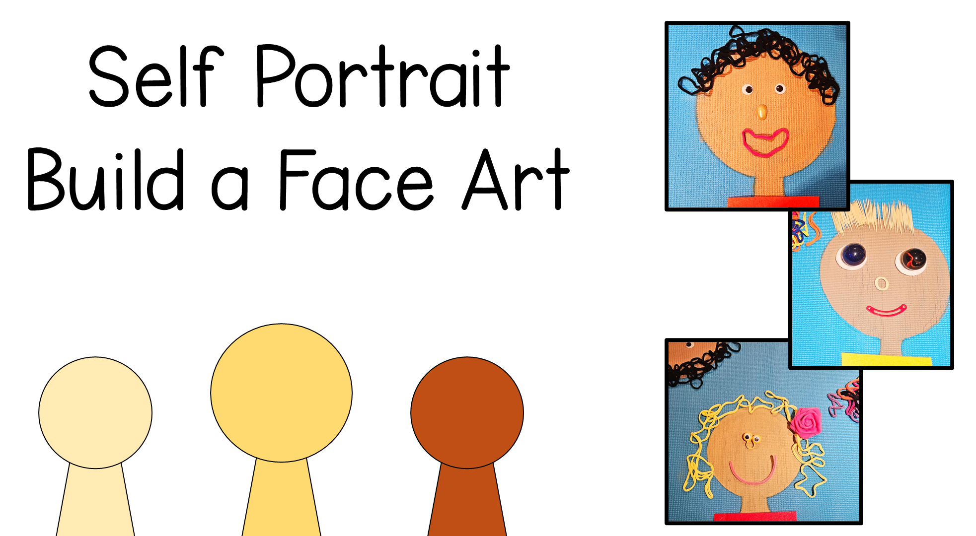 Self Portrait Art Project for Young Kids